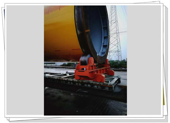 Schilderend het Staalrol Gemotoriseerd Karretje van de Lassenrotator
