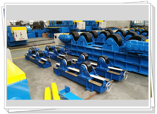 Zelf Centreer van het de Pijplassen van Stepless 5t de Rotator Rubberwiel