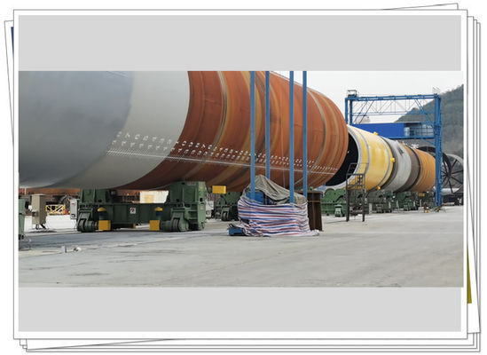 De zeestichting assembleert Pasvorm op Rotator 2000T Monopile het Groeien het Bed van de Lassenrol