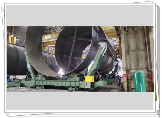 Zware de Antitank van de het Wapensteun 400T van de Ellipsrotator Hydraulische het Assembleren het Draaien Rol