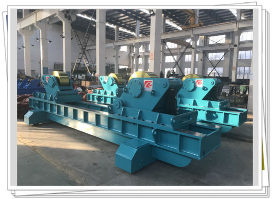 De Pasvorm van de de Sectiesassemblage van de windtoren op Rotator Dwars Hydraulisch 250T het Draaien Broodje